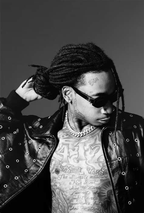 Wiz Khalifa Wearing Celine CL40238U Sunglasses 